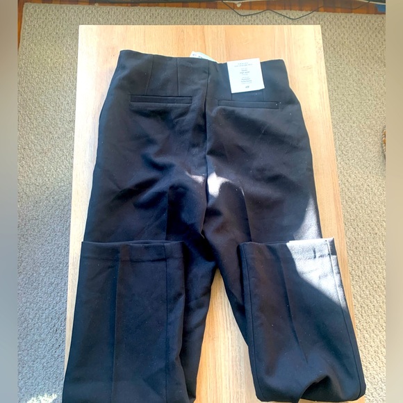 H&M slacks high waist US 4 EUR 36 black - Picture 2 of 2